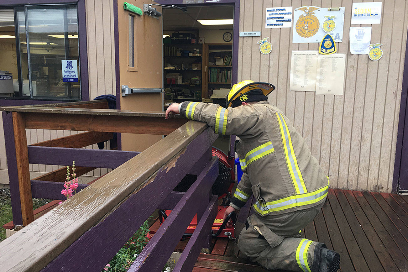 Faulty heater leads to Sequim High School evacuation