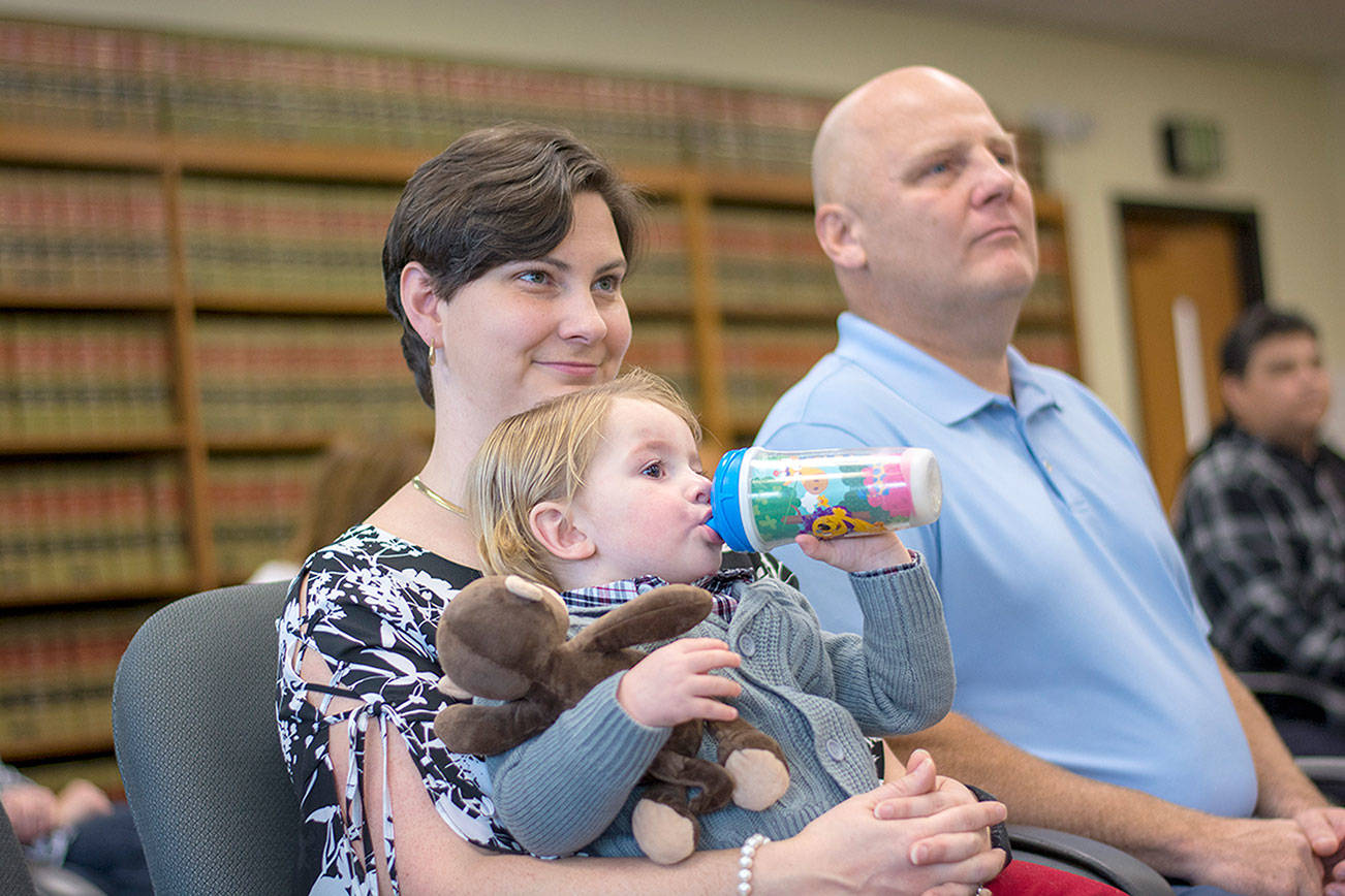 National Adoption Day celebrated at ceremony in Clallam