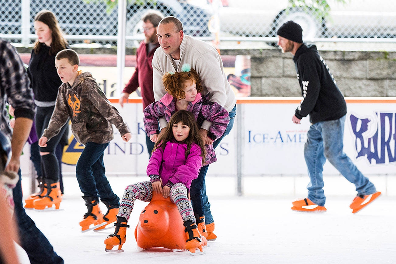 PHOTO: An icy ride in Port Angeles