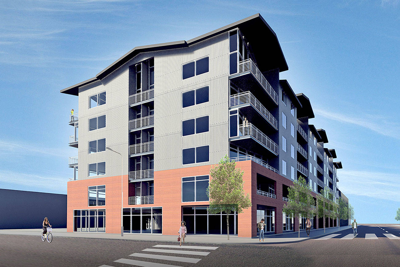 Developer plans five-story complex with housing, retail, parking in downtown Port Angeles