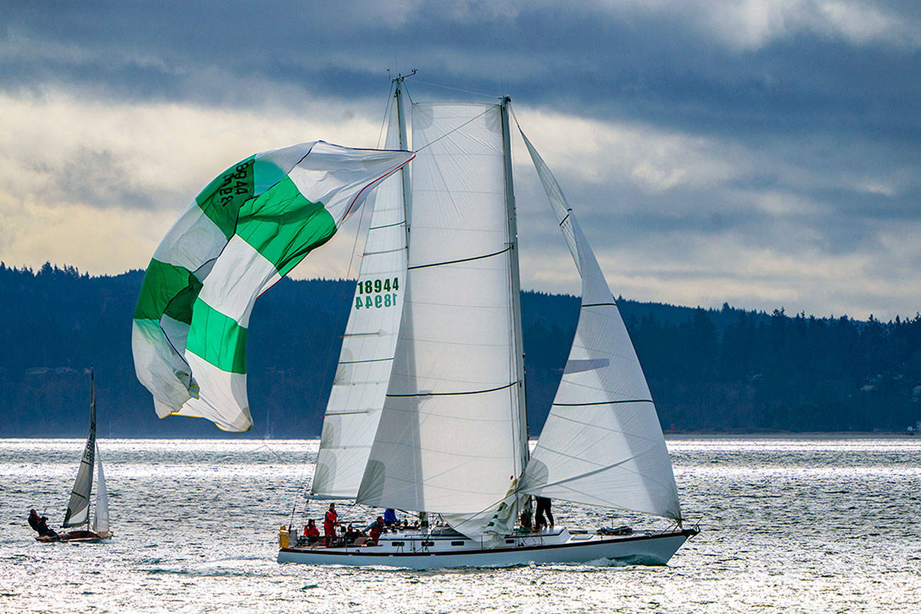 PHOTO: Season sets sail with Shipwrights’ Regatta off Port Townsend