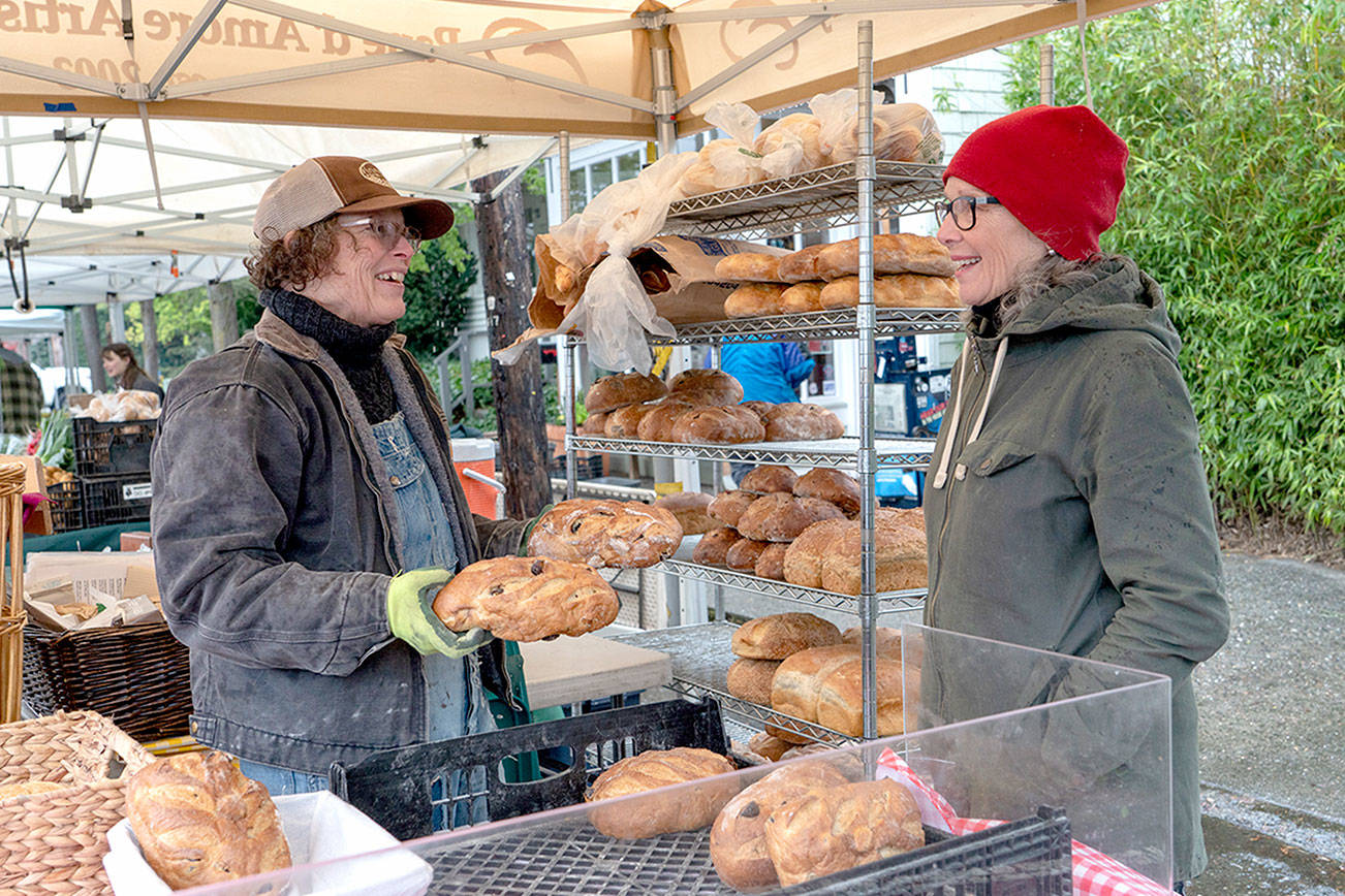 PHOTO: For the love of bread at Port Townsend Farmers Market