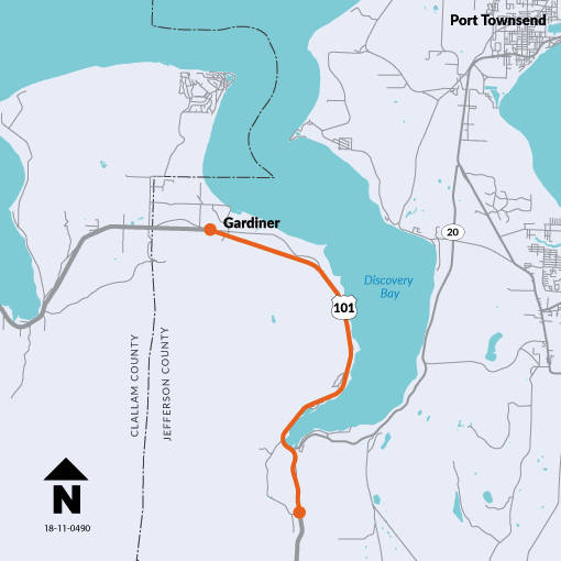 U.S. Highway 101 to get overnight, single-lane closures