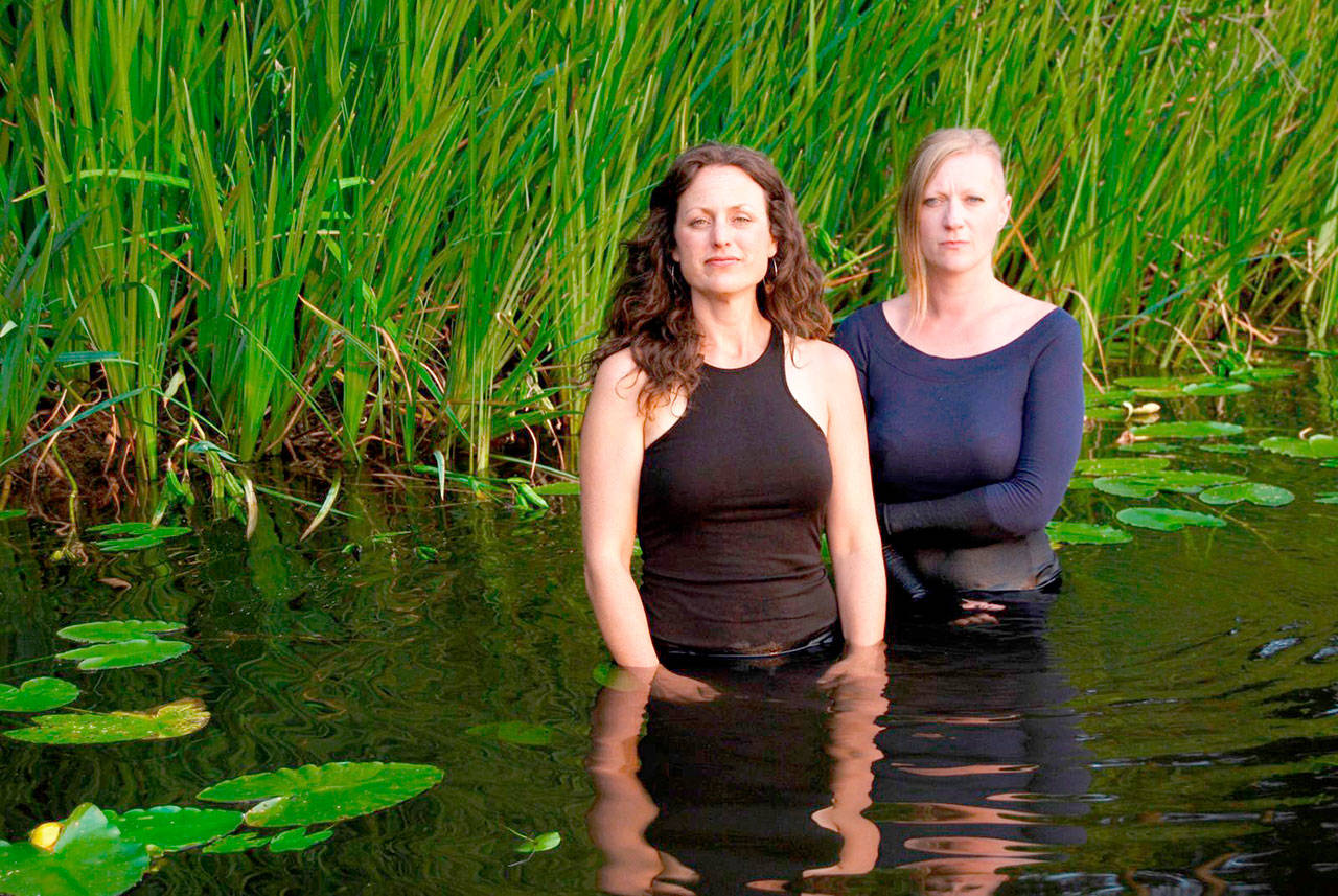 Northwind Arts Center welcomes Northwest touring duo Stand and Sway — Beth Wood and Ara James — at 7 tonight.