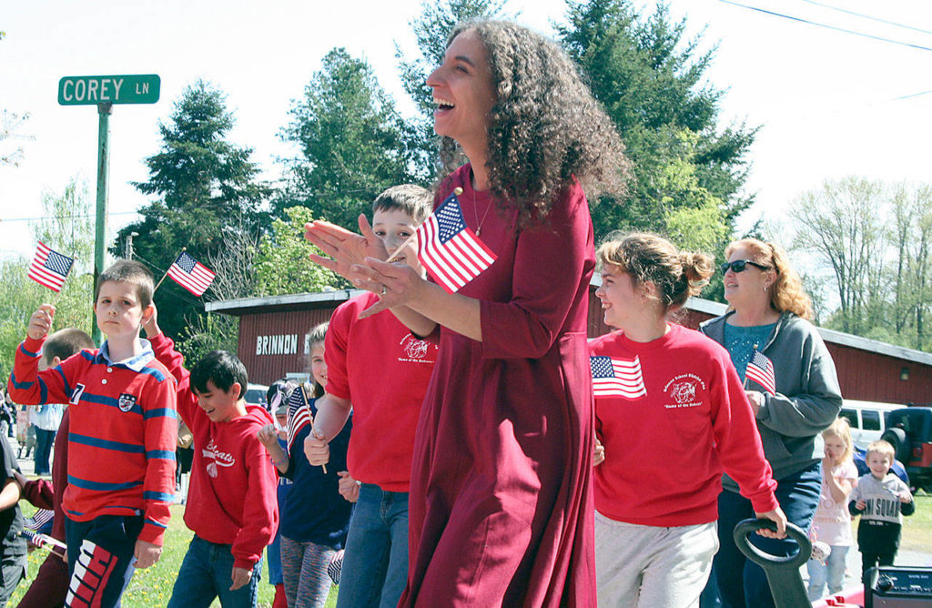 Hands on hearts Loyalty Day Parade celebrates patriotism in Brinnon