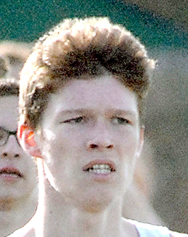 Nathan Cantrell, Port Townsend track and field (Keith Thorpe/Peninsula Daily News)