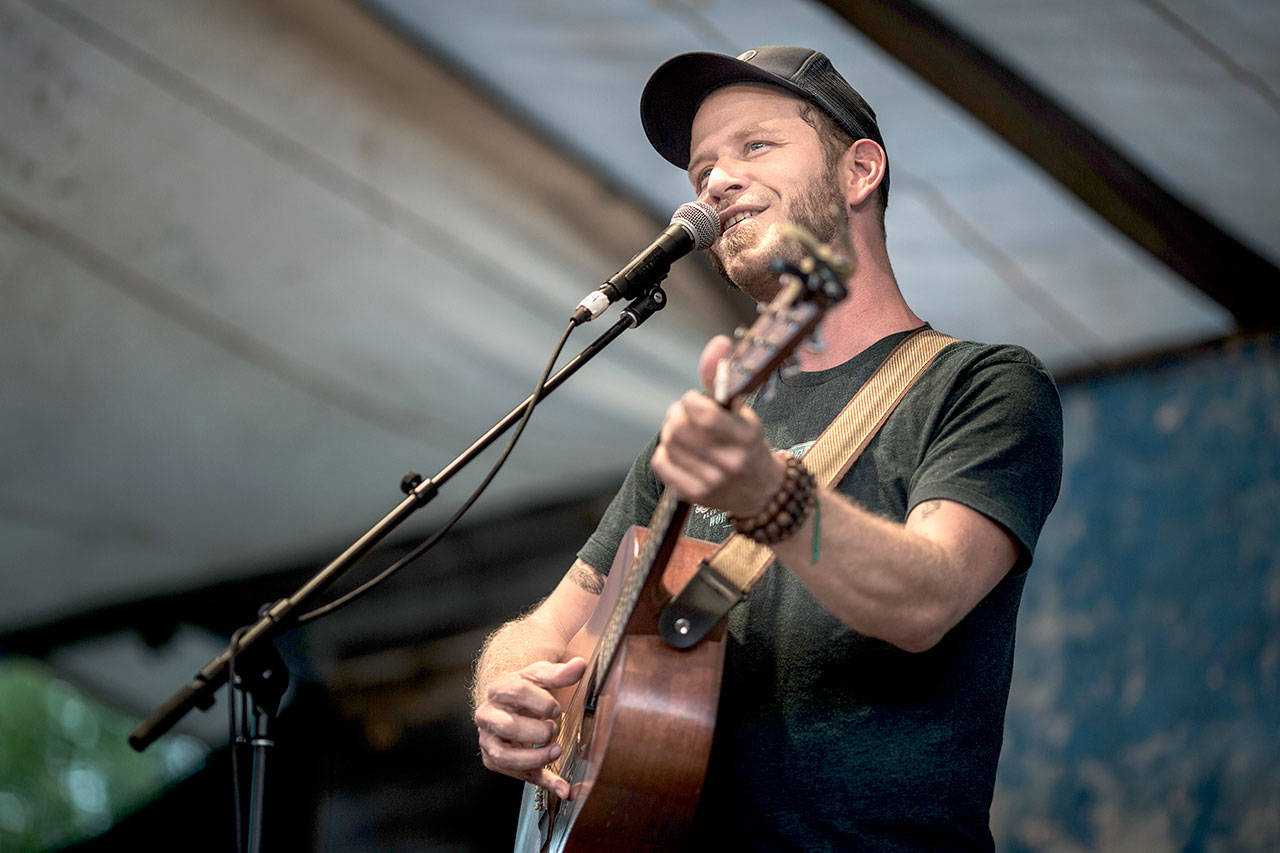 Scott Cook, a Canadian troubadour, will perform Friday in Port Townsend.