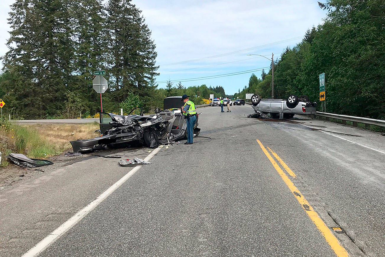 Two airlifted following wreck that blocked Highway 104 near Chimacum ...