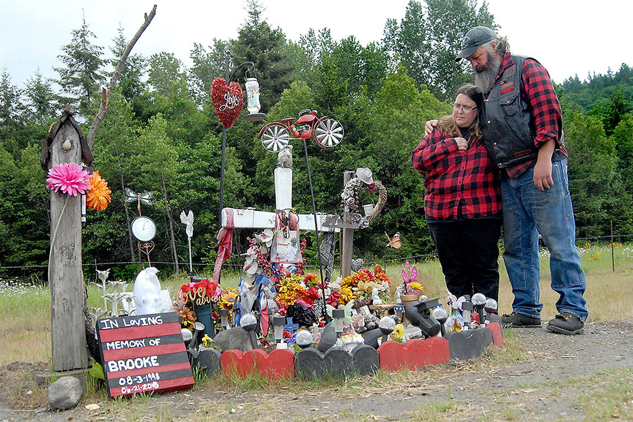 Roadside memorial to daughter to be taken down this summer