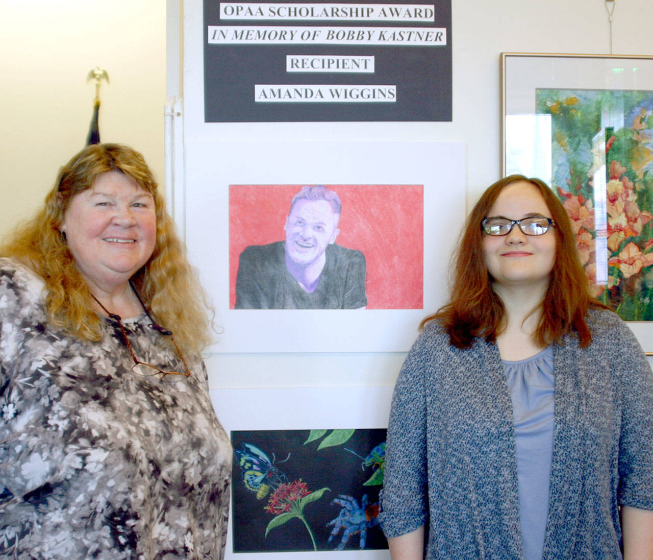 PHOTO: Sequim senior wins $1,000 art scholarship