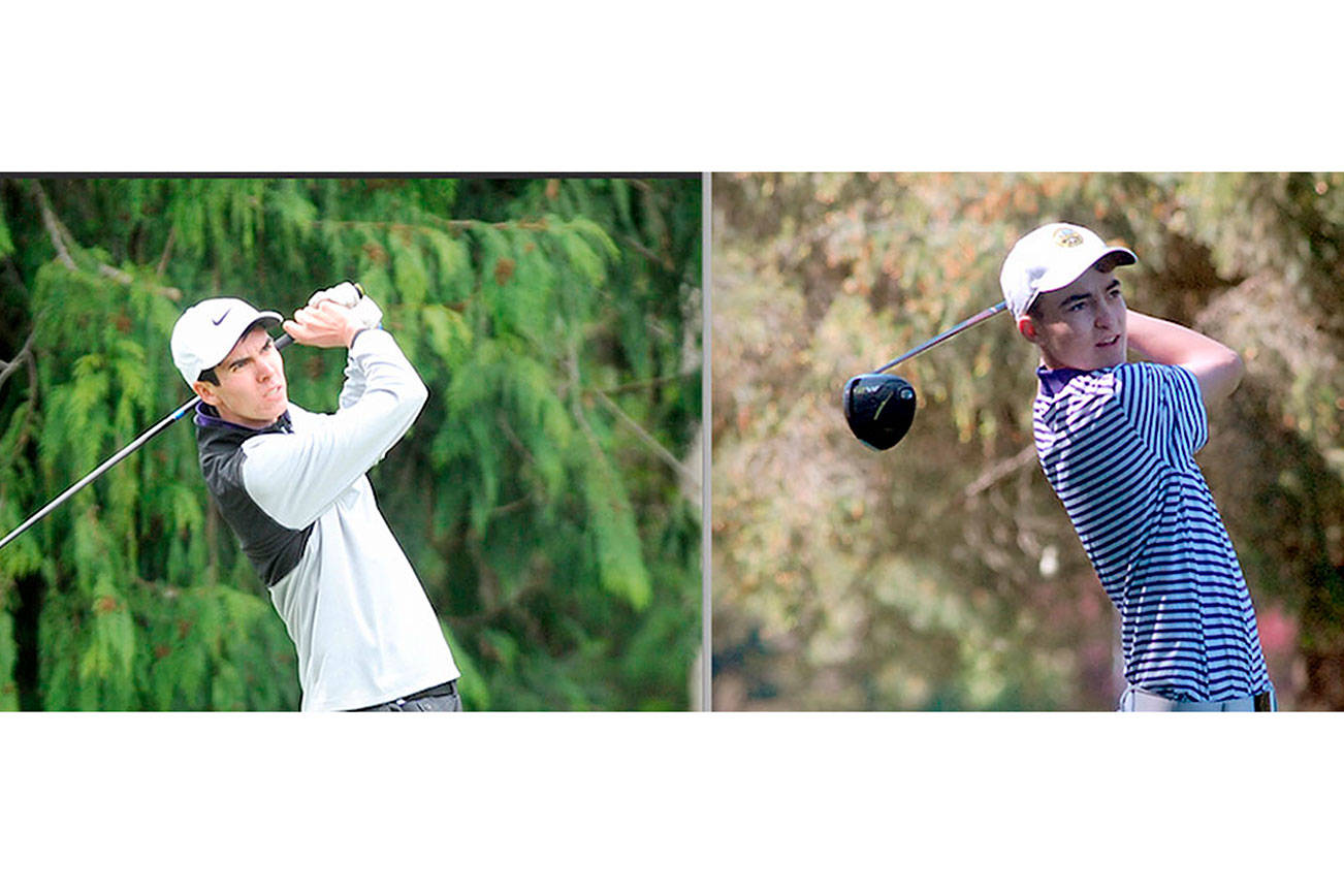 ALL PENINSULA BOYS GOLF MVP’s: Style the lone separator for Sequim’s Blake Wiker and Paul Jacobsen