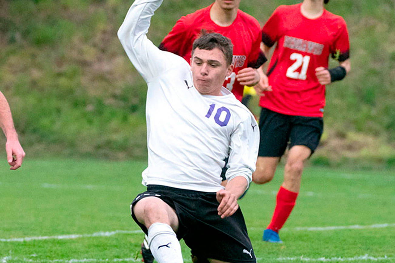 ALL-PENINSULA BOYS SOCCER MVP: Sequim’s Mathys Tanche an artist on the pitch