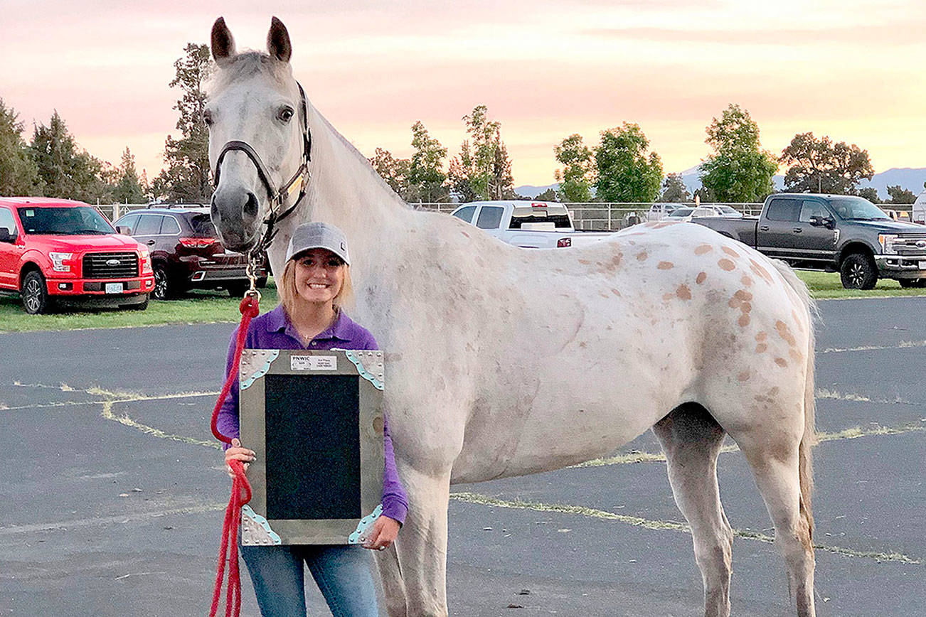 AREA SPORTS BRIEFS: Sequim equestrian rider third at regionals; Long wins state decathlon