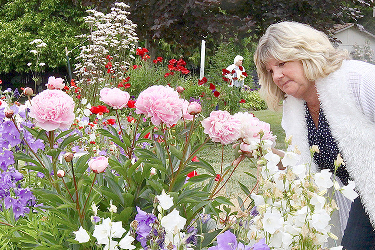 PHOTO: Stopping to smell the flowers in Clallam County