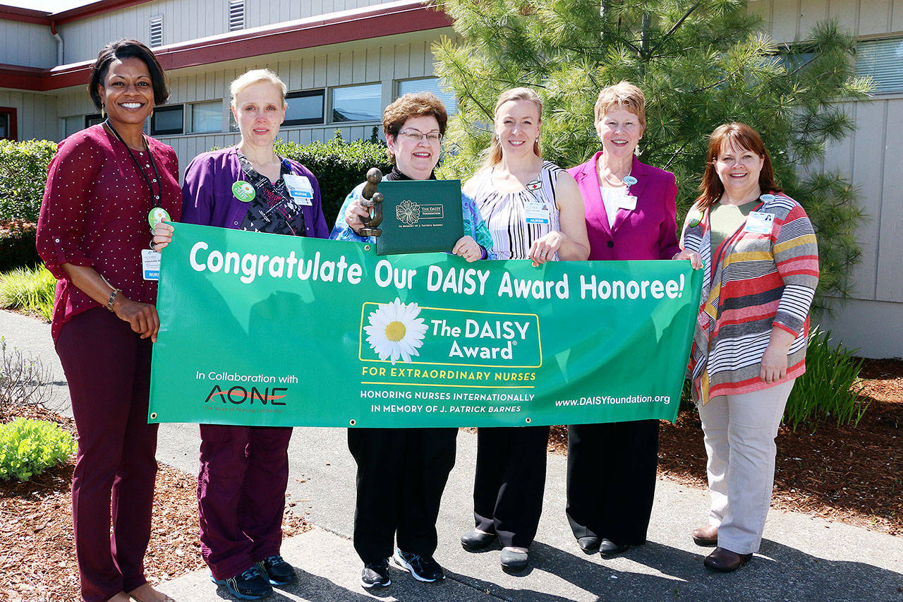 PHOTO: Olympic Medical Center nurse wins first DAISY award for Extraordinary Nurses