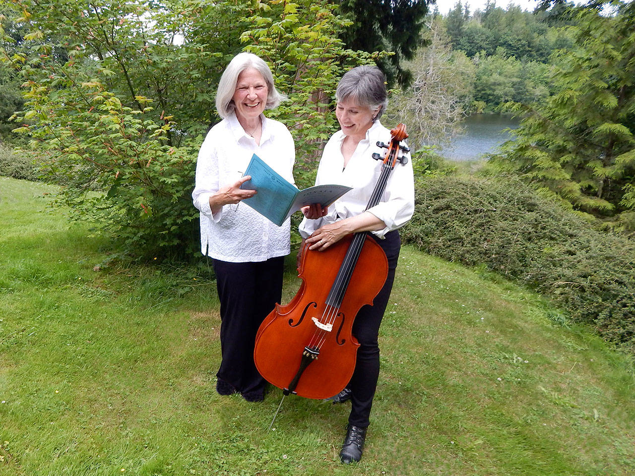 Fauna Vivace features Pamela Roberts on cello and Sheila Harwood on piano. The duo will perform along with visiting percussionist Howard Gilbert in a concert to benefit Recovery Café Jefferson County.