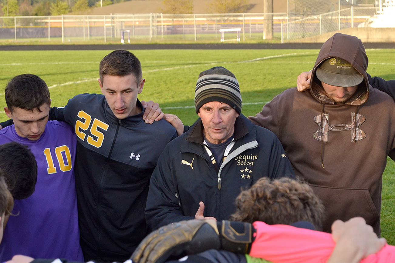 PREP SOCCER: Sequim’s Dave Brasher stepping down after 24 seasons