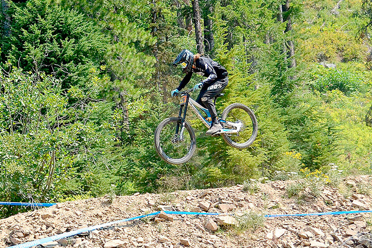 MOUNTAIN BIKING: Port Angeles’ Steven Johnson wins at Silver Mountain NW Cup