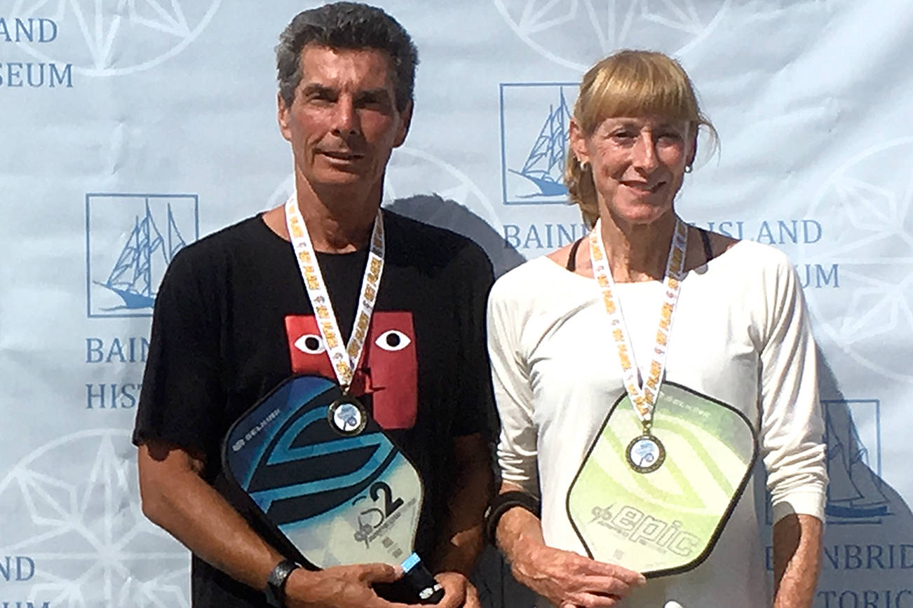 AREA SPORTS BRIEFS: Pickleball players win at Bainbridge Founders’ tourney