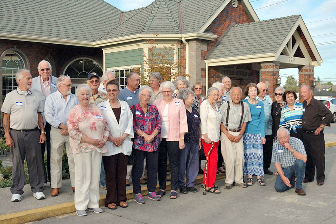 PHOTO: First Port Angeles High School graduates together again, 65 years later