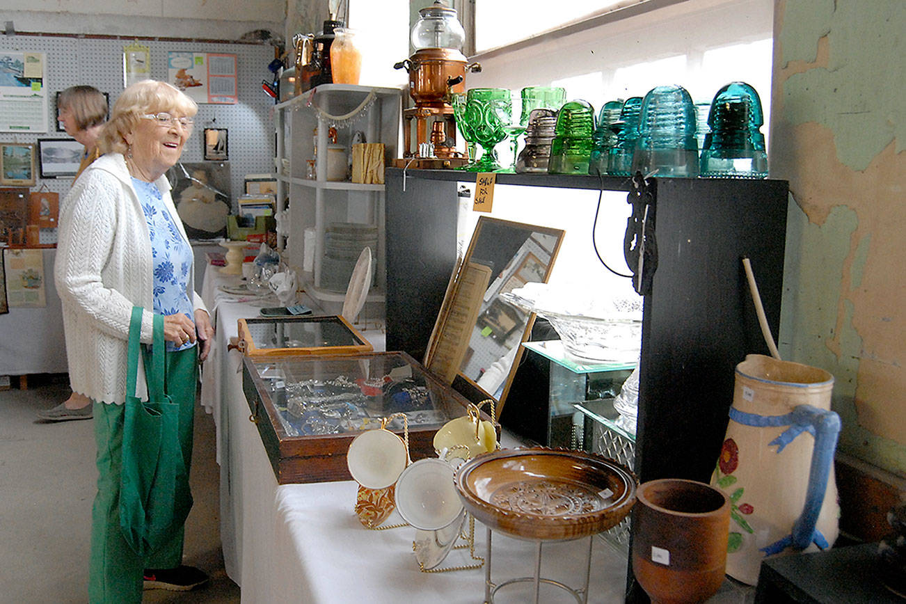 PHOTO: North Olympic History Center sells books, fixtures, used merchandise in Port Angeles