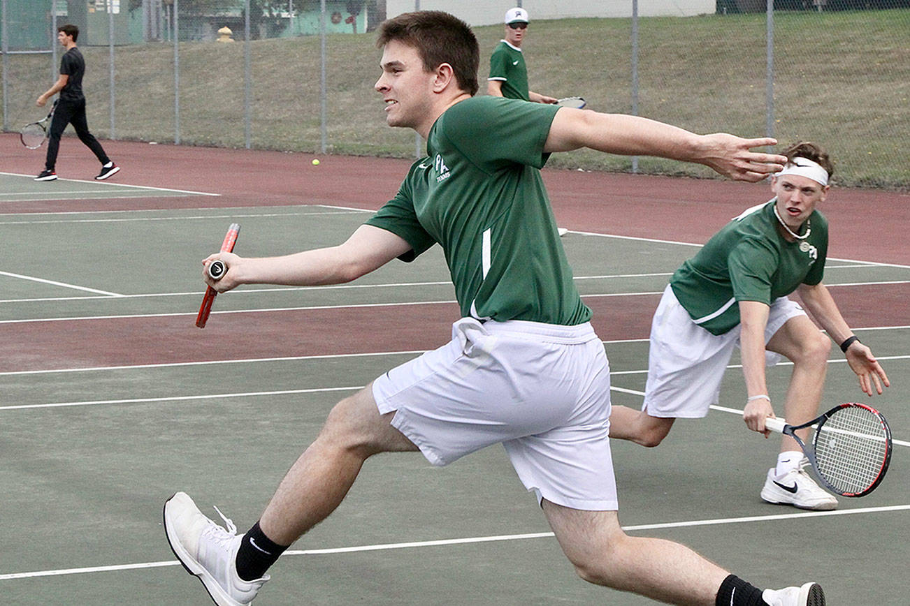 PREP TENNIS: Port Angeles leading match before rains halt play; Sequim sweeps Chimacum