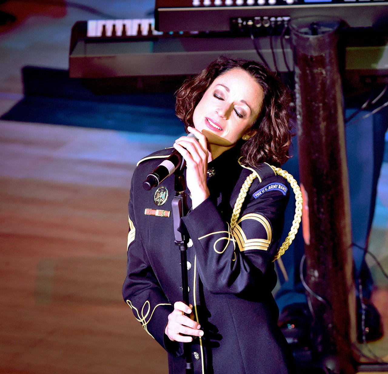 Sgt. First Class Martha Krabill, a U.S. Army Band vocalist from Port Townsend, is a featured soloist at this week’s Pops & Picnic concerts in Port Angeles. (U.S. Army Band)