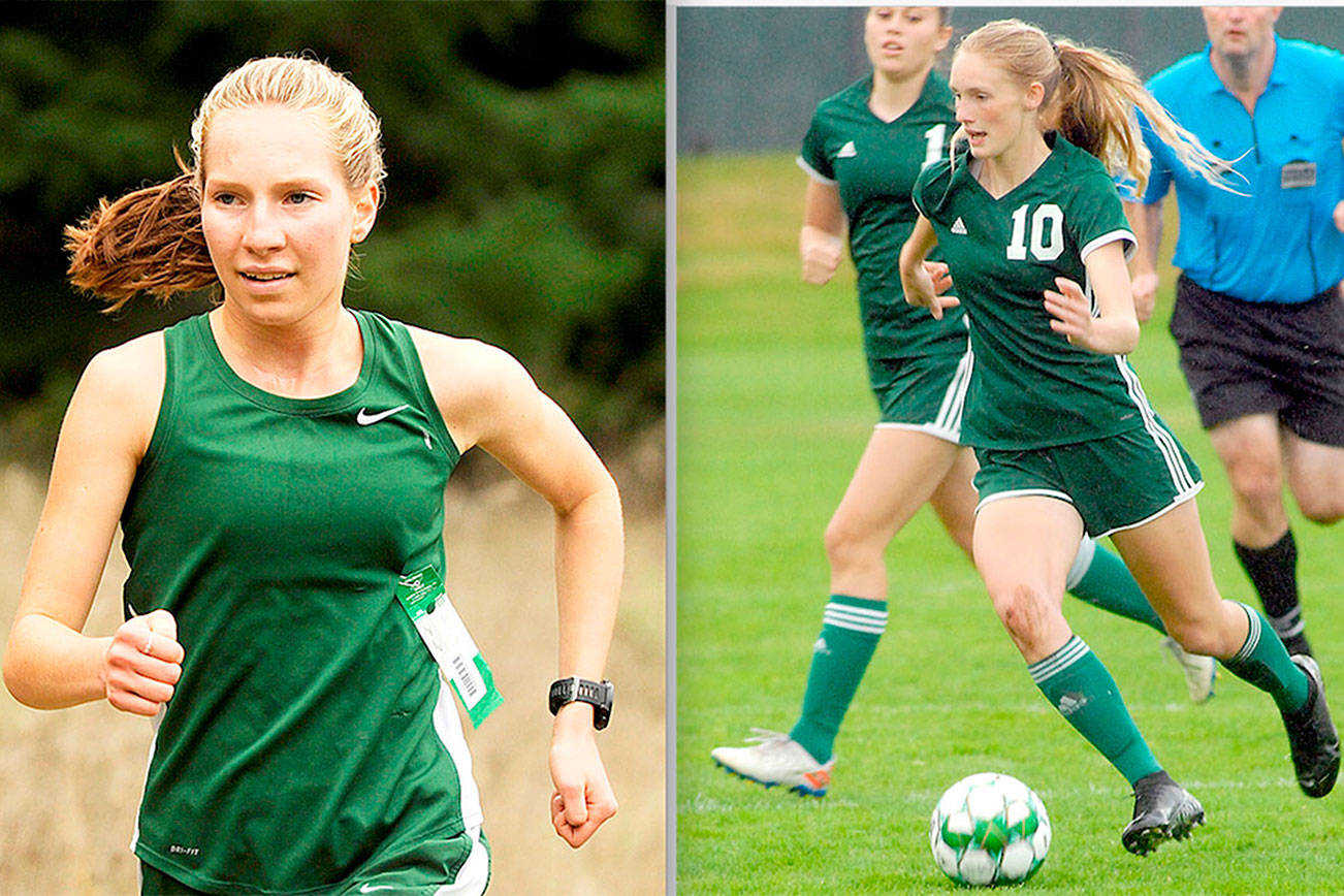 ATHLETES OF THE WEEK: Port Angeles’ Lauren Larson and Millie Long