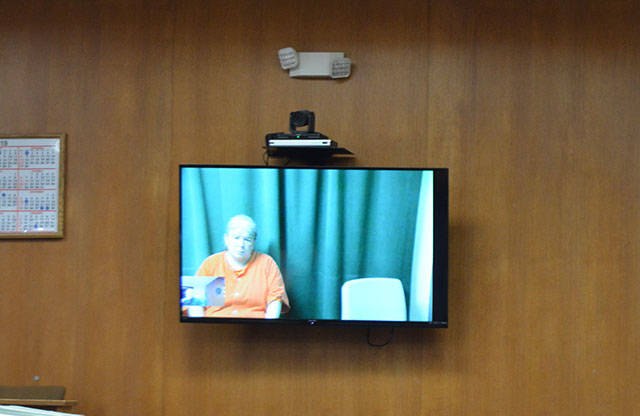 Larisa Dietz appears in Clallam County Superior Court on Monday. (Rob Ollikainen/Peninsula Daily News)                                Larisa Dietz appears in Clallam County Superior Court on Monday. (Rob Ollikainen/Peninsula Daily News)