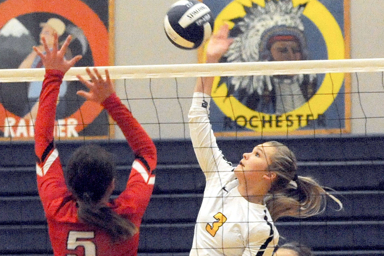 PREP VOLLEYBALL: Forks defends home court in sweep of Tenino