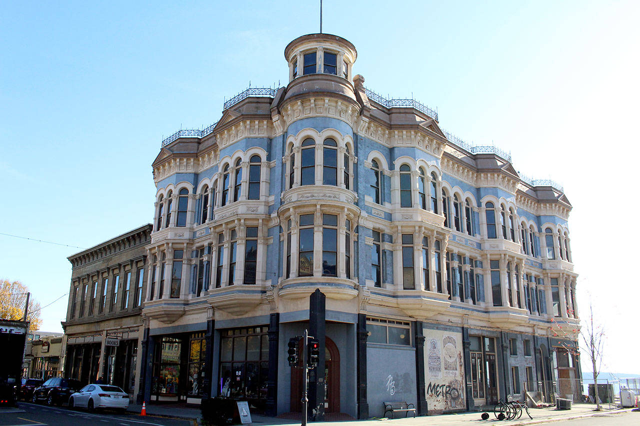 The Olympic Peninsula Paranormal Society investigated the Hastings Building at 839 Water St. in Port Townsend and recorded several electronic voice phenomena. (Zach Jablonski/Peninsula Daily News)