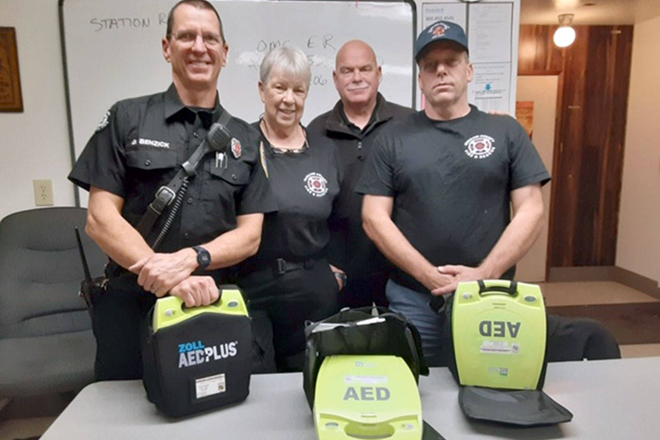 Clallam Fire District 4 buys defibrillators with grant money