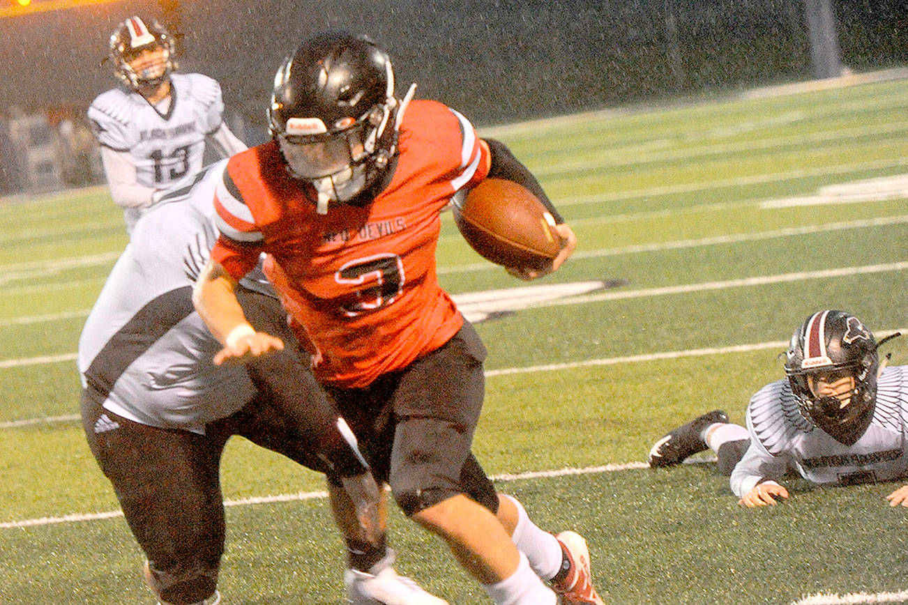 PREP FOOTBALL: Third time not a charm for Neah Bay; Red Devils fall to Lummi