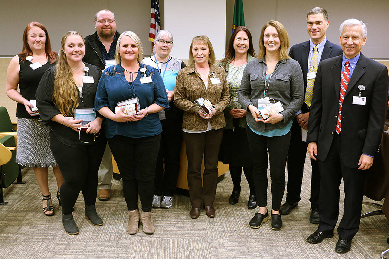 Staff Members From OMC Departments Honored For Work | Peninsula Daily News