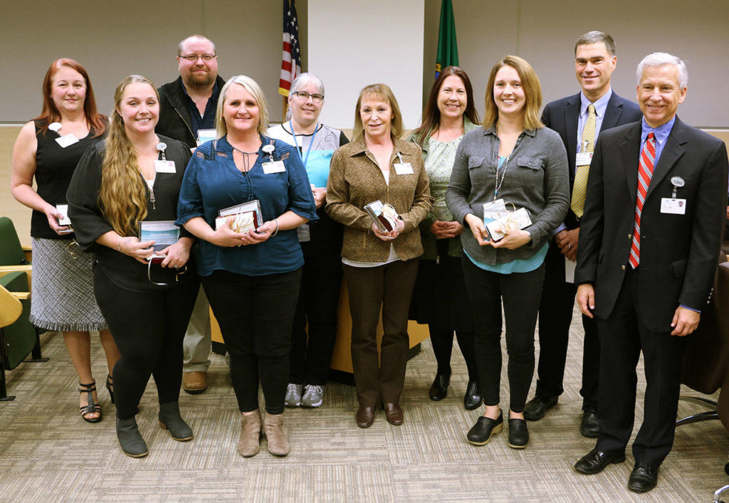 Staff Members From OMC Departments Honored For Work | Peninsula Daily News