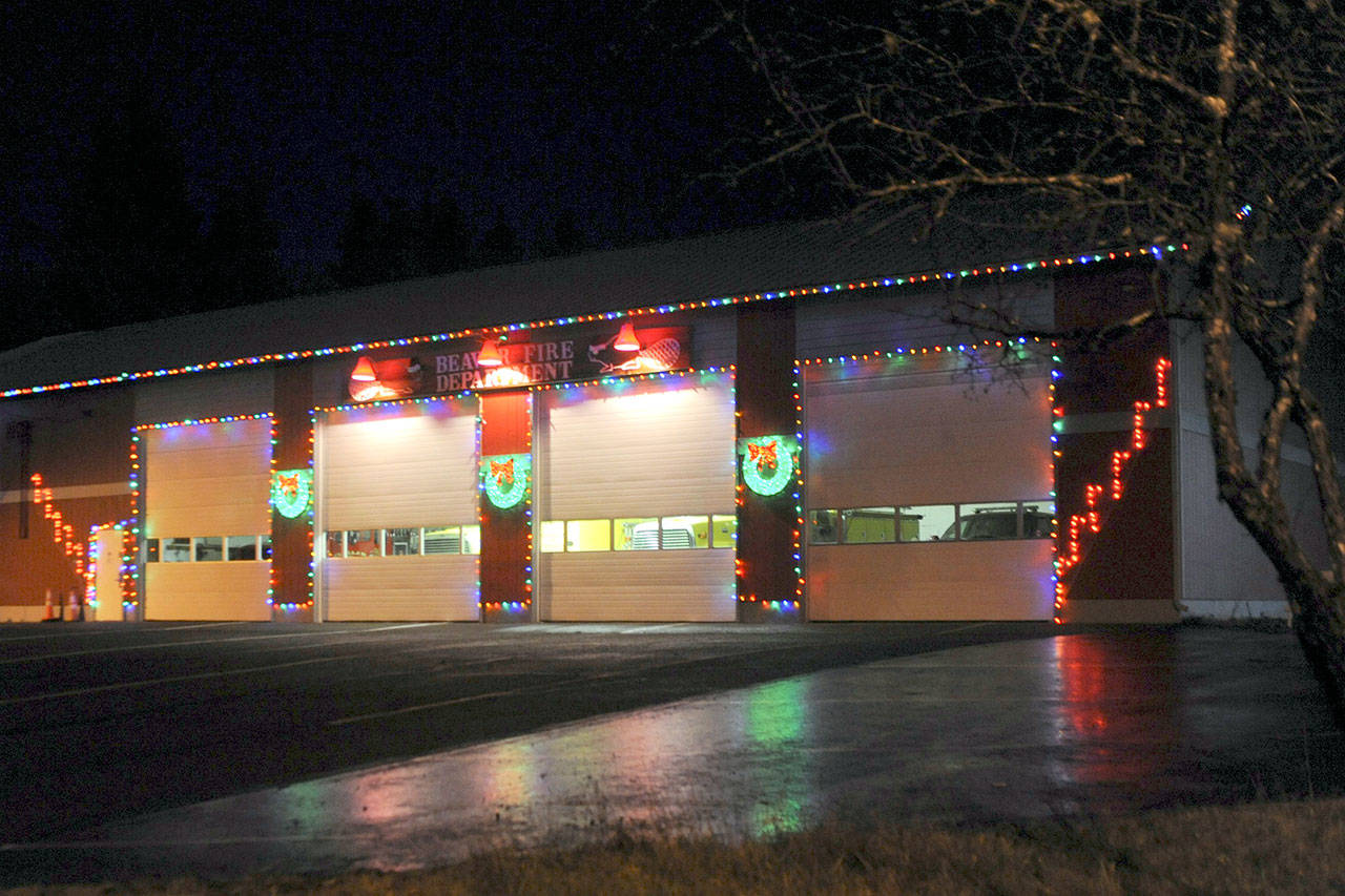 Clallam Fire District No. 1 sets festive scene