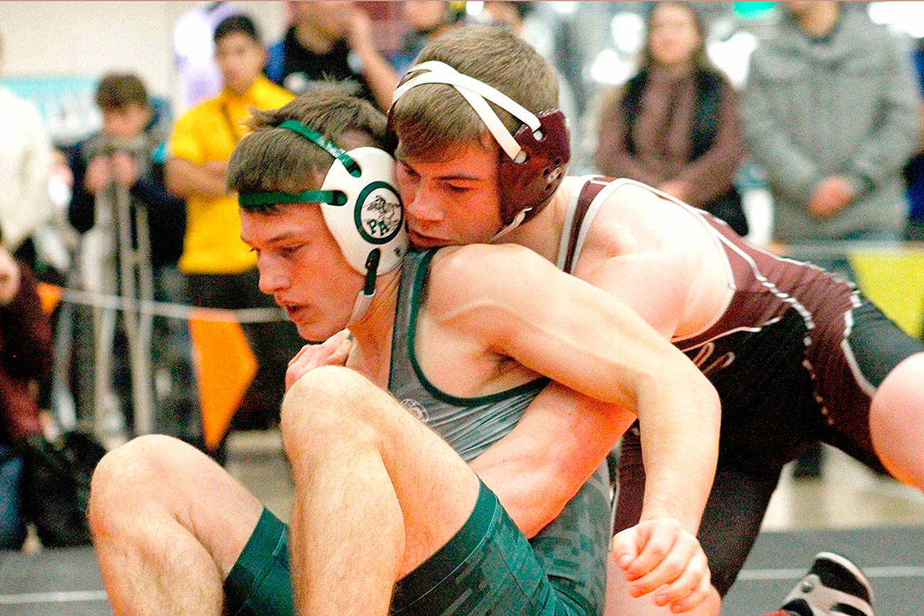 WRESTLING: Port Angeles’ Borde, Forks’ Baker second at Hammerhead Invite