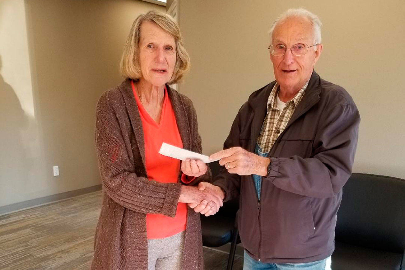 $500 donated to Volunteer Hospice of Clallam County