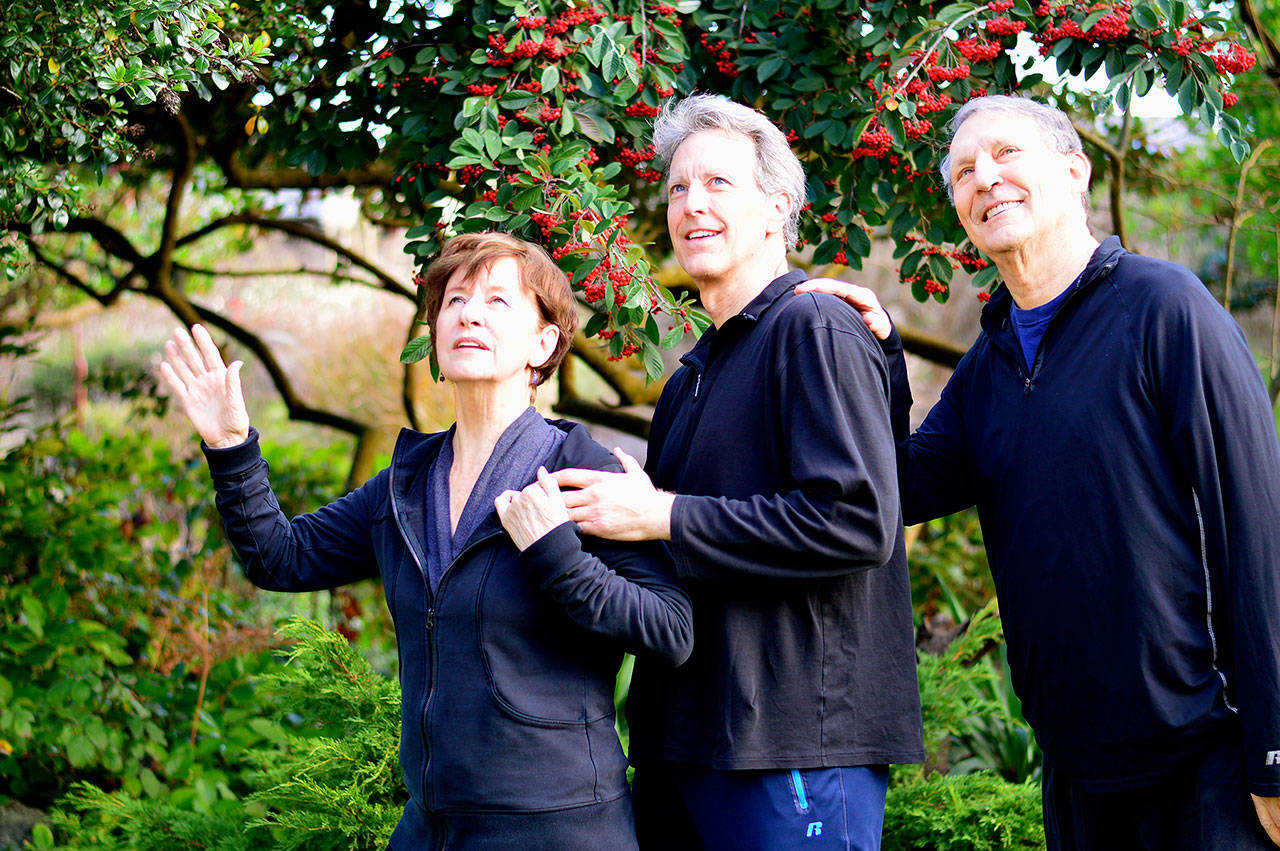 From left, dancers Claire Porter, Don Halquist and Bill Evans will appear in two performances at Port Townsend’s Key City Playhouse this Friday and Saturday.