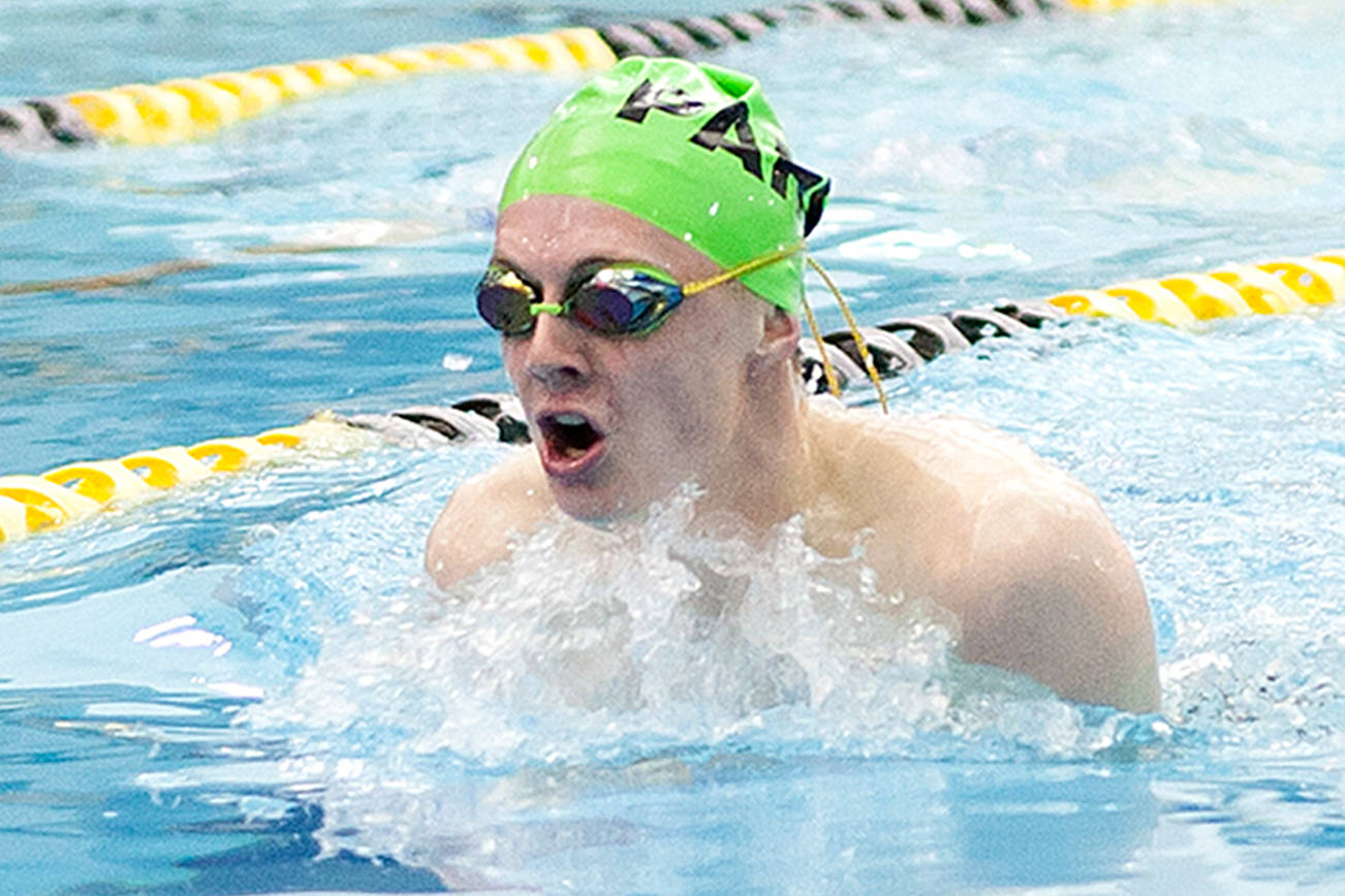 PREP SWIMMING: Roughriders fare well against defending state champs