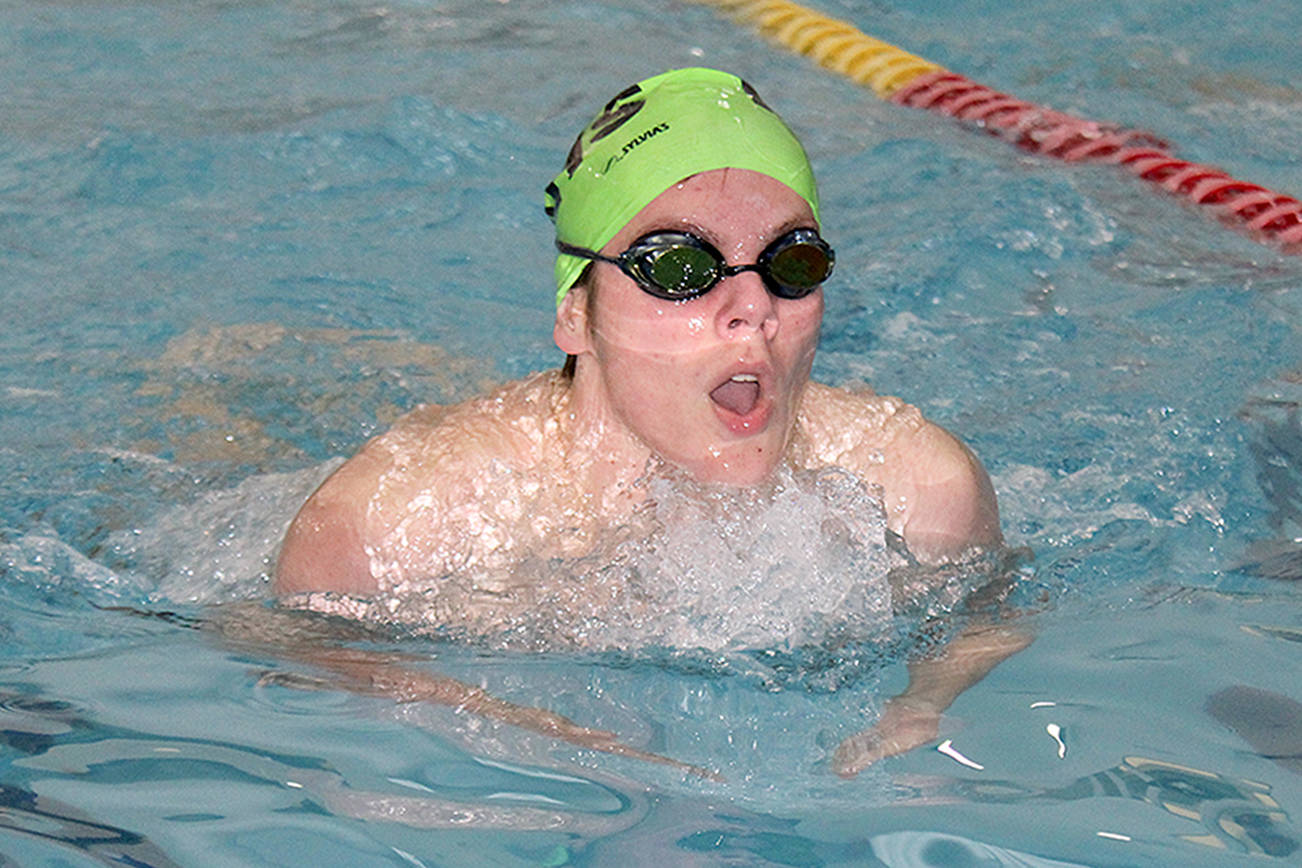 PREP SWIMMING: Port Angeles bumps Kingston for third-place finish in highly competitive Olympic League