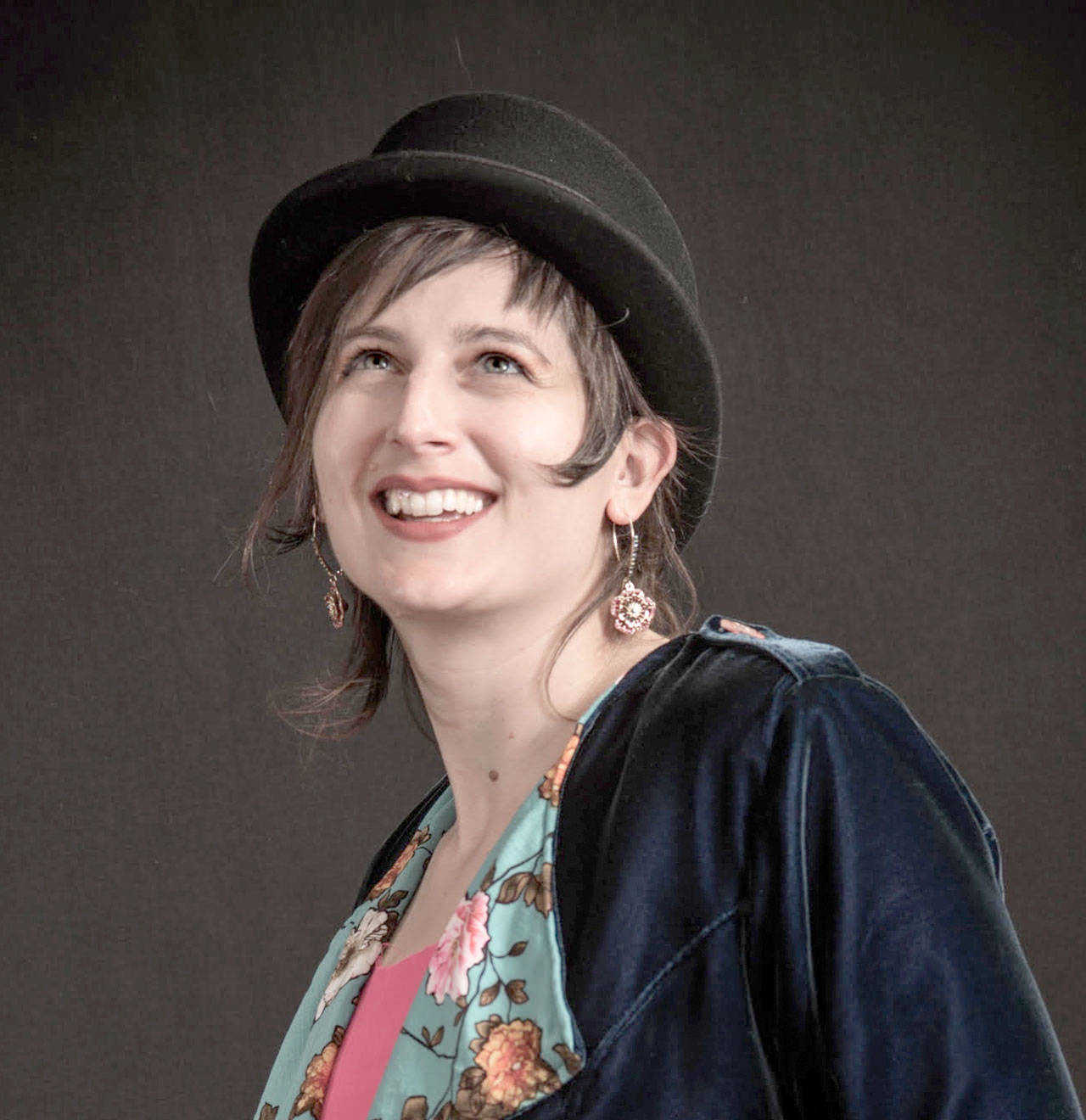 Organizer and performer Bonnie Obremski is among the storytellers in the Feb. 15 “Heart Stories” gathering in downtown Port Townsend. (David Conklin)