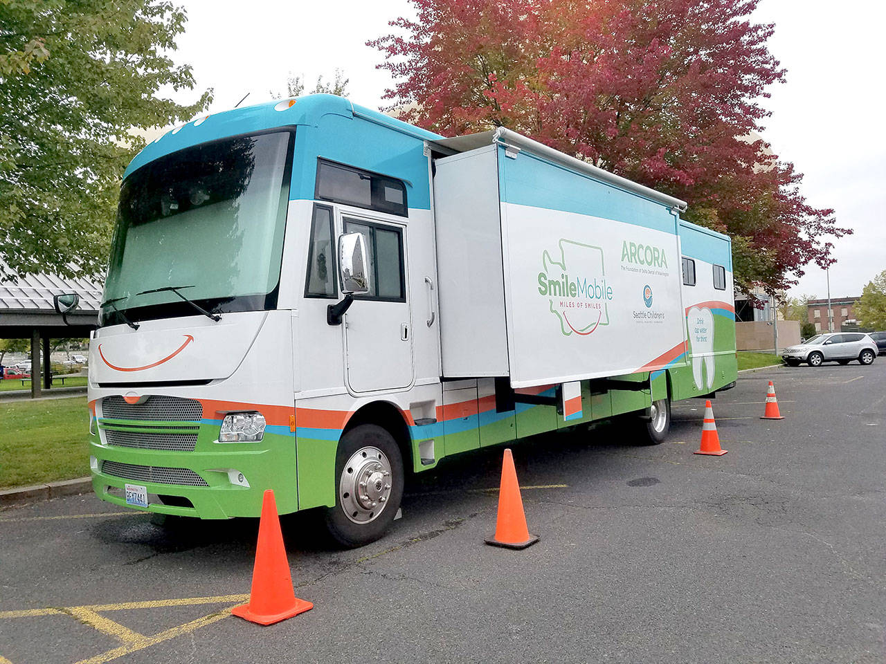 The Arcora Foundation, in partnership with the Seattle Children’s Hospital, is bringing its SmileMobile to Port Townsend from Feb. 18-21.