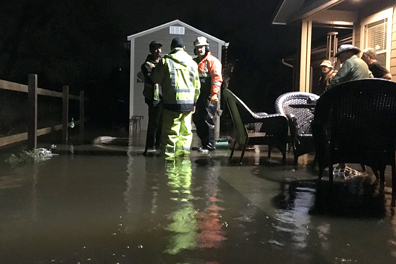 Neighborhoods flood in Sequim