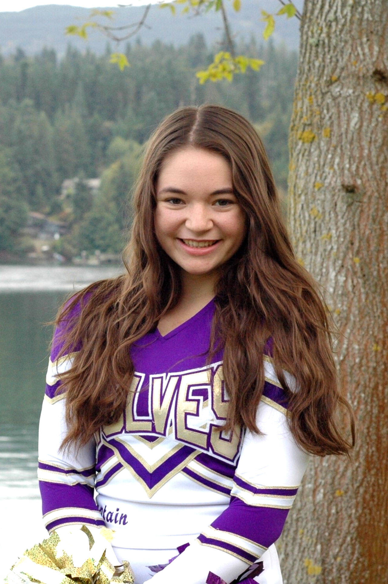 Sequim High School cheer captain Kianna Miller recently completed an online tryout and made the Western Washington University cheer squad for the 2020-21 school year.