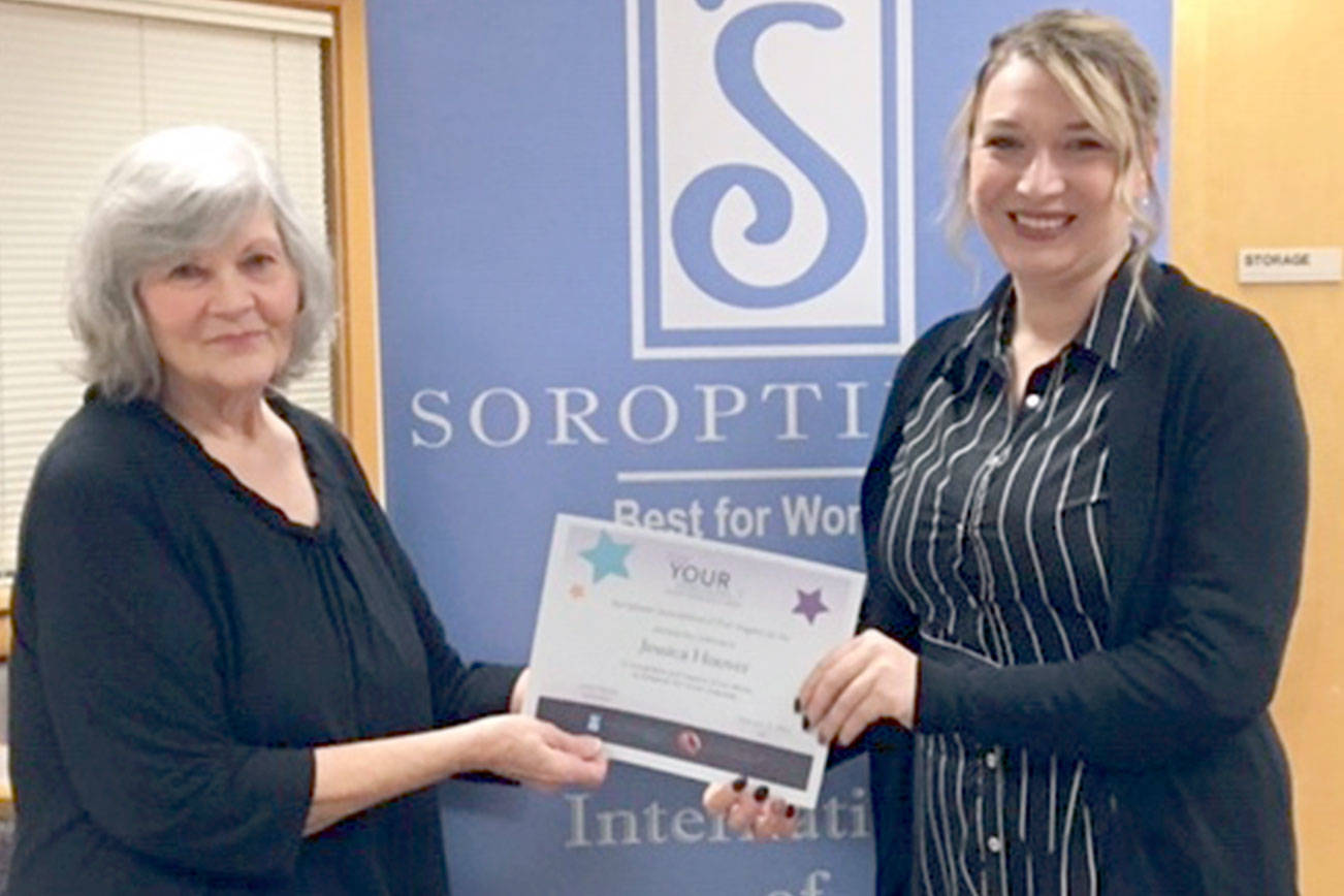 Soroptimists present Live Your Dream award