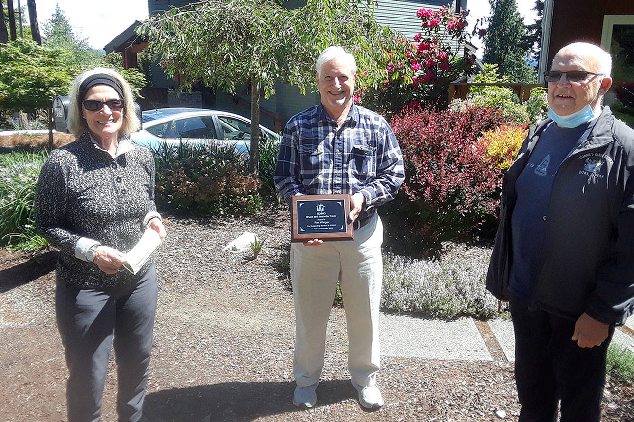 Ron Winger recognized for ECHHO volunteer work