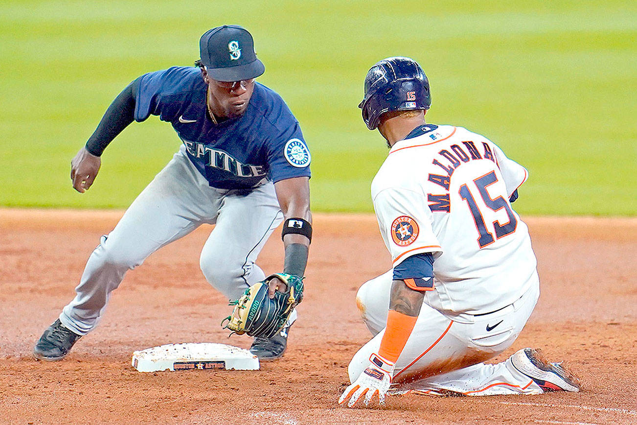 MARINERS: Lewis homers again, but Seattle swamped by Astros 7-2