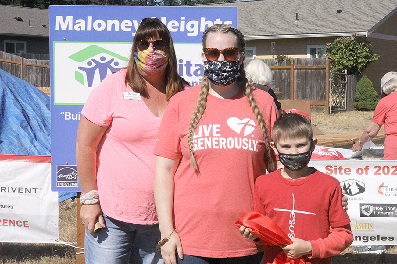 Habitat home project in Port Angeles