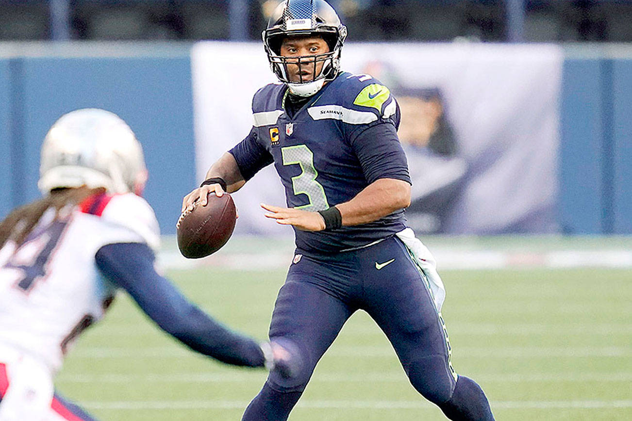 Pete Carroll Russell Wilson and Cam Newton Bill Belichick split